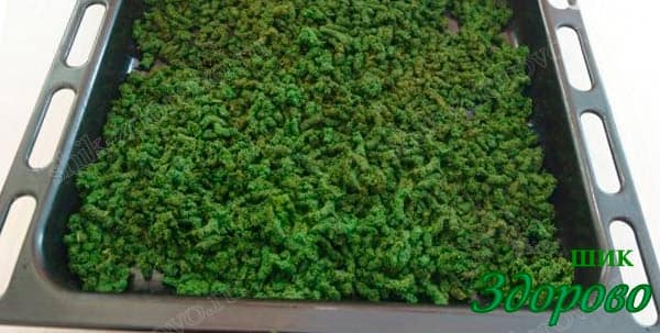 Сушка чая в духовке